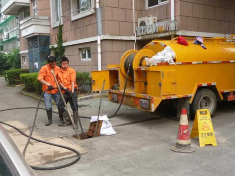 杭州富阳下水道疏通公司专业上门清理化粪池 雨水管道